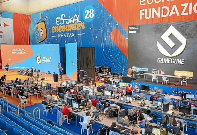 Euskal Encounter logró alcanzar los 3.317 participantes 'on line' en la pasada edición.