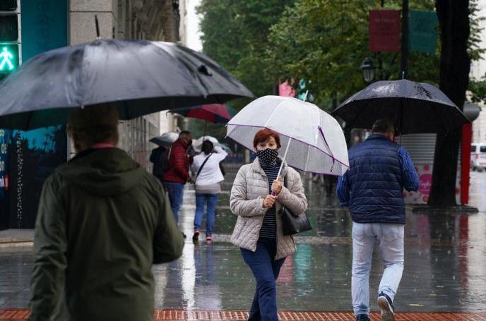 El aviso amarillo por lluvias persistentes en Euskadi se amplía hasta el lunes