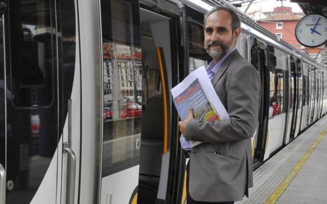 Juanjo Olaizola, director del Museo Vasco del Ferrocarril