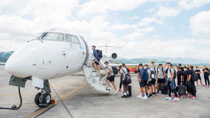 El Athletic Club parte rumbo a Suiza este mediodía en un vuelo vía Zurich para alojarse en St. Gallen.