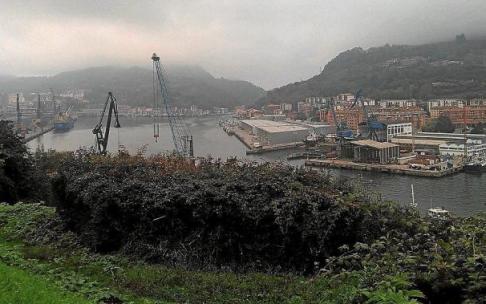 Vista de la dársena de Pasaia. Foto: Aitziber Muga Vista de la dársena de Pasaia. Foto: Aitziber Muga