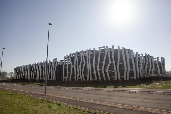 Edificio de Salburua donde se ubicará Euneiz.