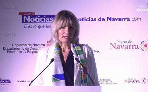 La directora general de Turismo, Maitena Ezkutari