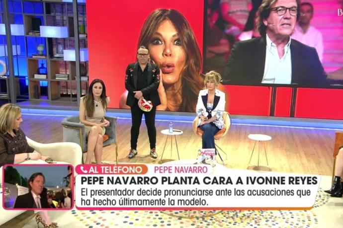 El plató de 'Viva la vida' ha enmudecido tras las acusaciones de Pepe Navarro.