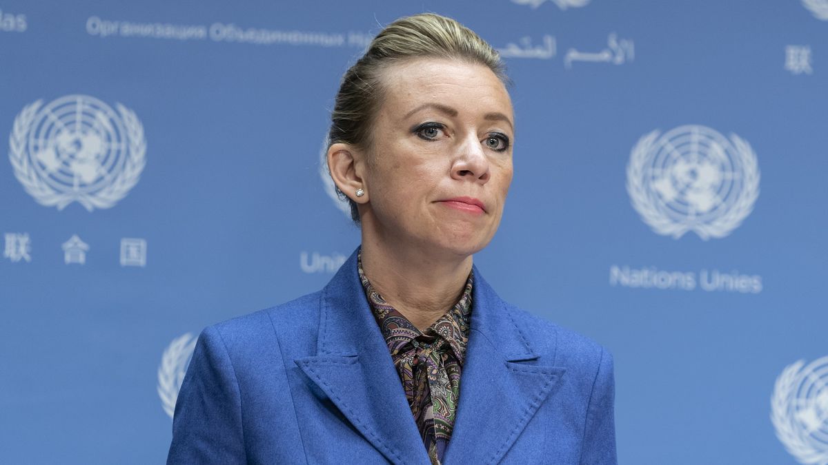 La portavoz del Ministerio de Asuntos Exteriores ruso, María Zajarova.