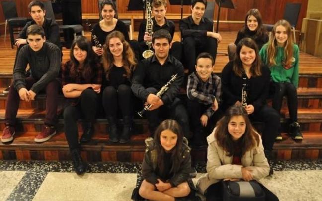 Participantes en una edición anterior de Klarinete Maratoia