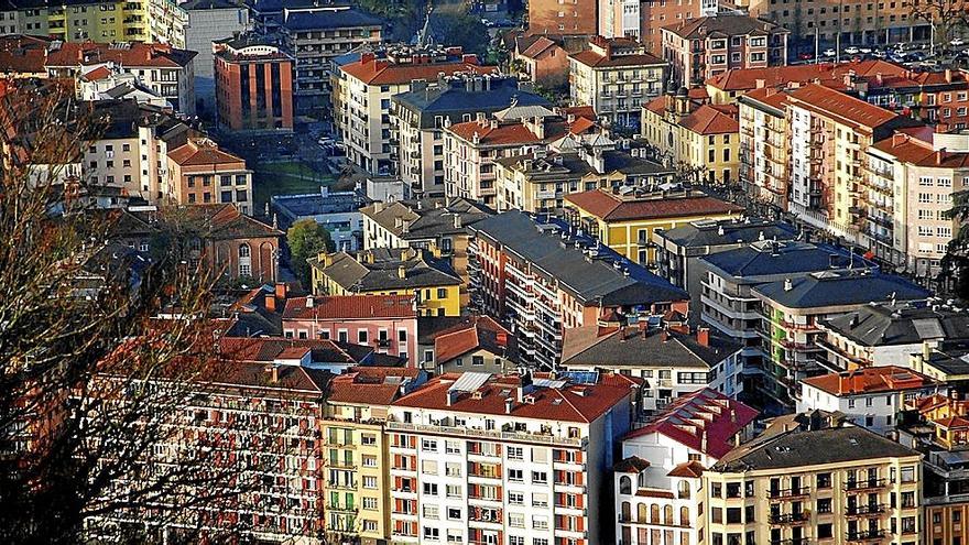 Vista general del centro de Tolosa.