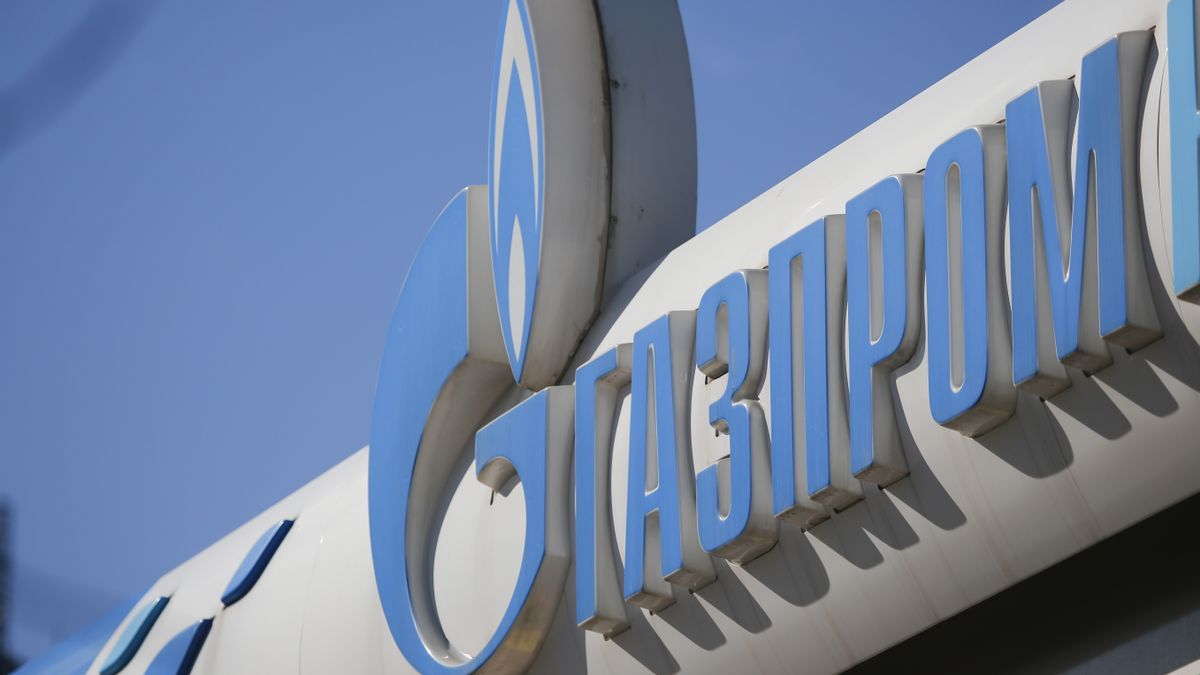 Logotipo de Gazprom.