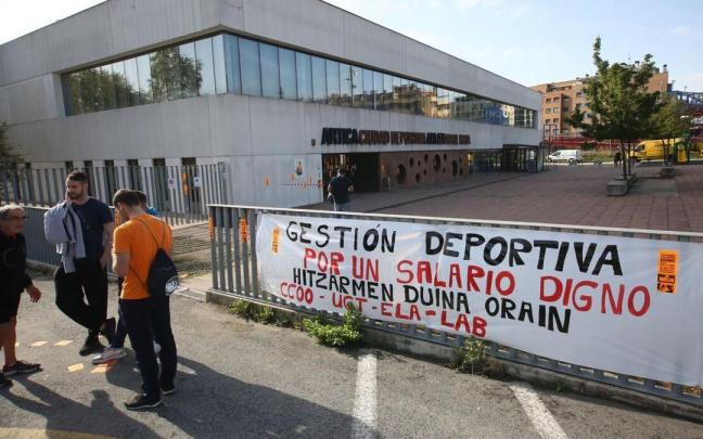 La huelga en gesti&oacute;n deportiva comenz&oacute; el 18 de noviembre.
