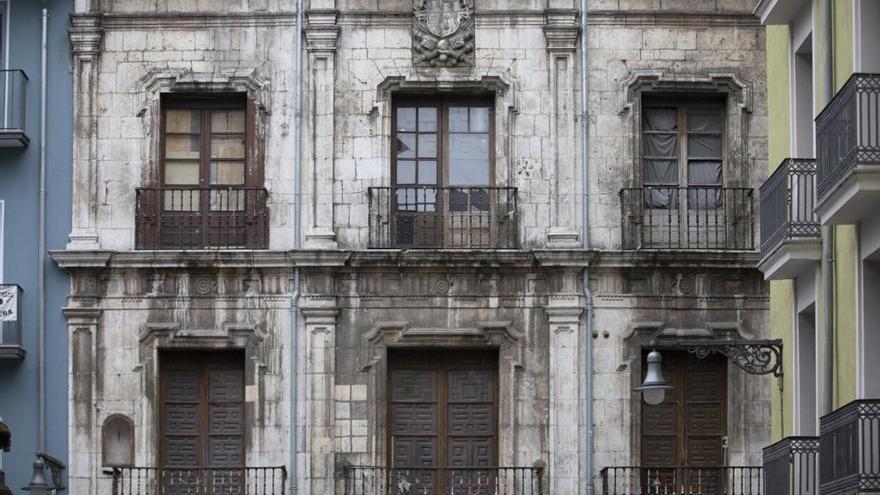 Imagen de la fachada del Palacio del Marqués de Rozalejo, del siglo XVIII.