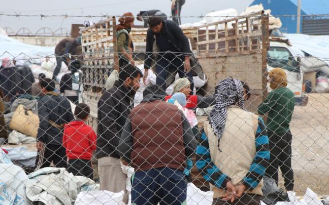 Campamento Al Hol en Siria. Campamento Al Hol en Siria.