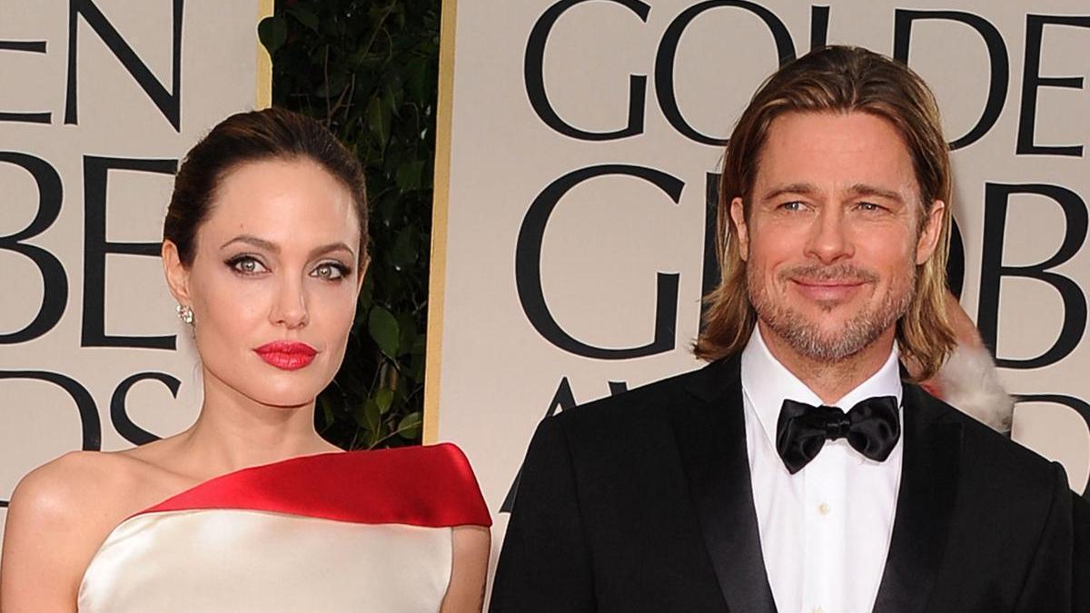 Angelina Jolie y Brad Pitt en 2012 cuando todavía eran pareja.