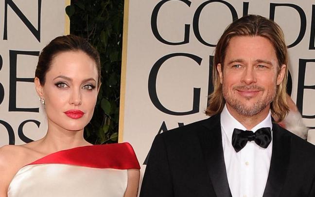 Angelina Jolie y Brad Pitt en 2012 cuando todavía eran pareja. Angelina Jolie y Brad Pitt en 2012 cuando todavía eran pareja.