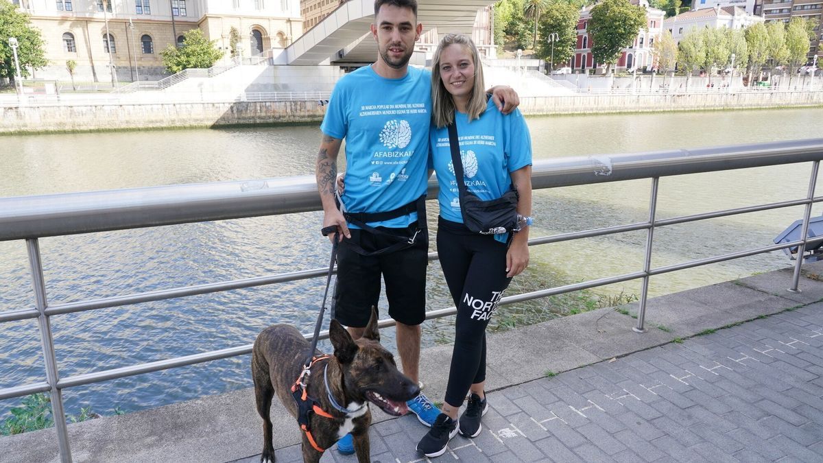 Asier Santamaría, Andrea García y Kai acuden desde hace cuatro años.