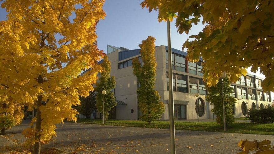 Vista del campus de la UPNA.