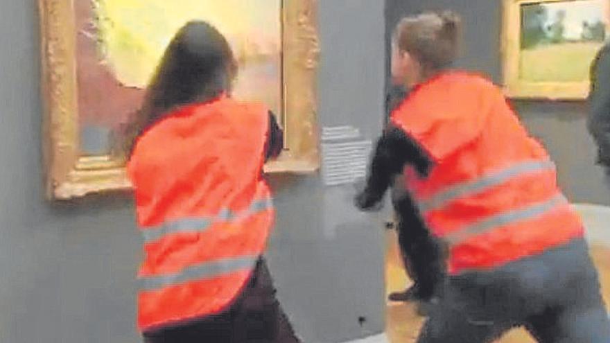 Los museos se refuerzan ante las acciones de los activistas