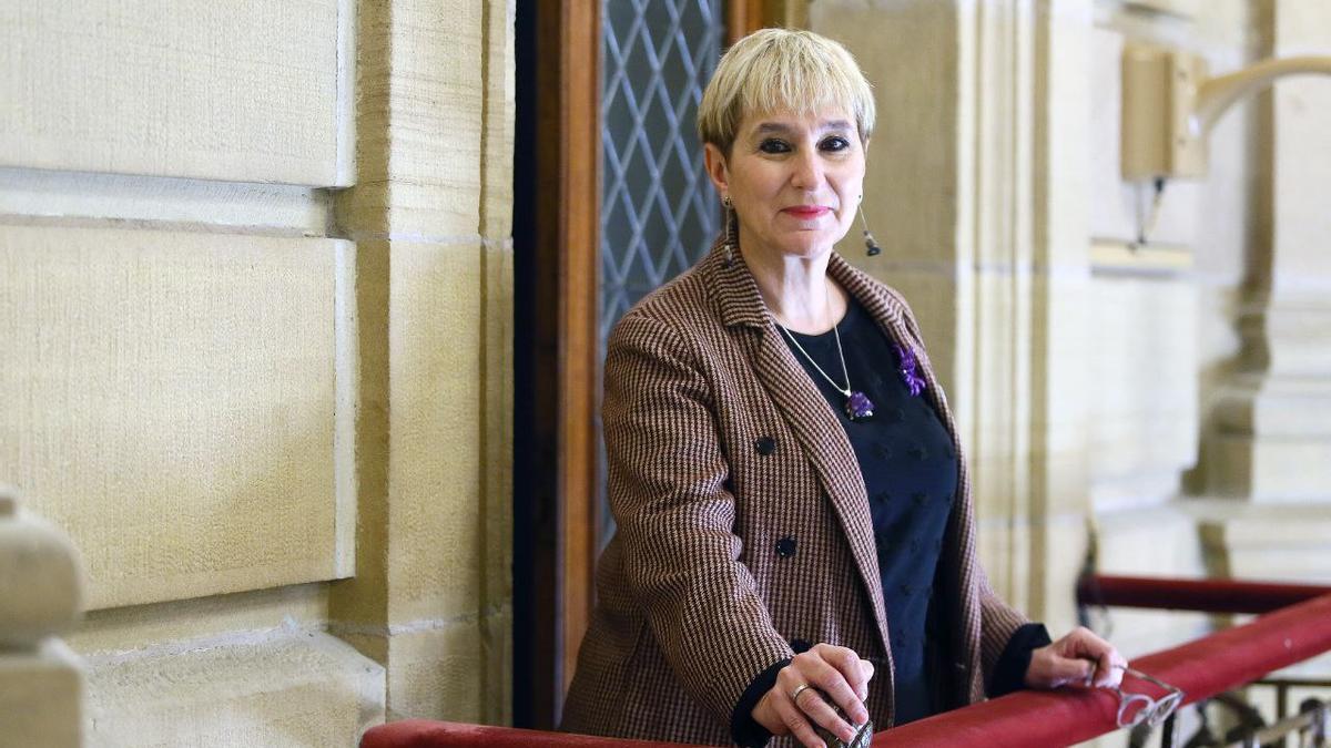 Aitziber San Roman, concejala de Acción Social en el Ayuntamiento de Donostia.