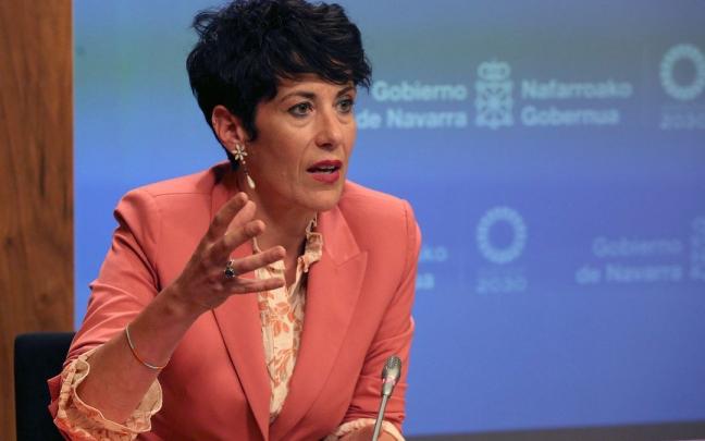 Elma Saiz, consejera de Economía y Hacienda del Gobierno de Navarra.