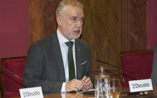 El lehendakari, Iñigo Urkullu. El lehendakari, Iñigo Urkullu.