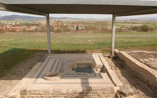 El yacimiento romano de Iruña-Veleia El yacimiento romano de Iruña-Veleia