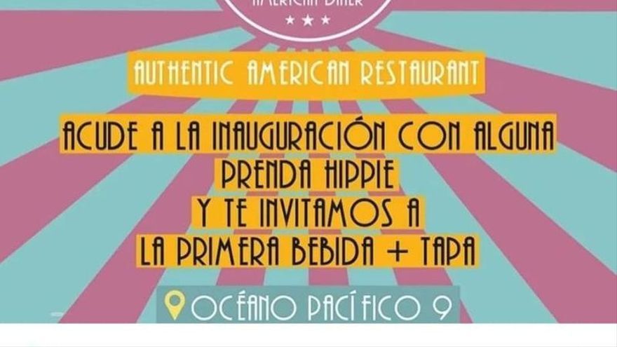 Anuncio en redes sociales de la nueva hamburguesería en Zabalgana