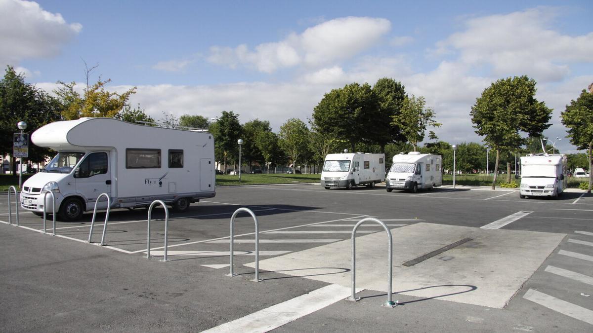 Estacionamiento de autocaravanas de Portal de Foronda