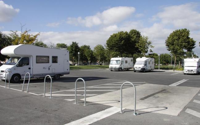 Estacionamiento de autocaravanas de Portal de Foronda