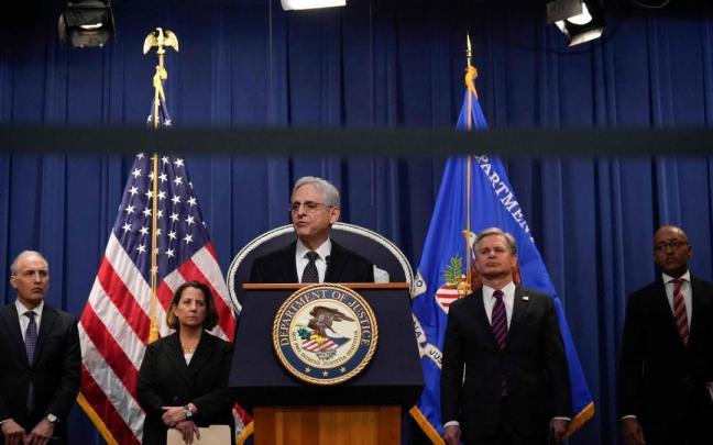 El fiscal general de Estados Unidos, Merrick Garland.