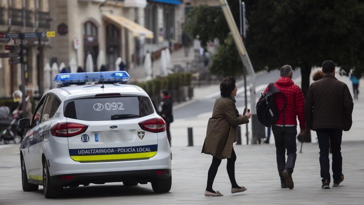 Coche patrulla de la Policía Local.