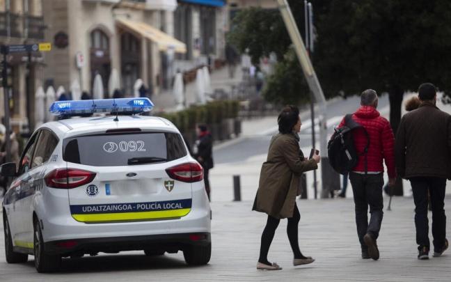 Coche patrulla de la Policía Local.