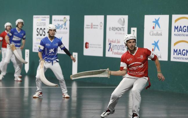 El navarro Xanti Uterga, durante un partido.