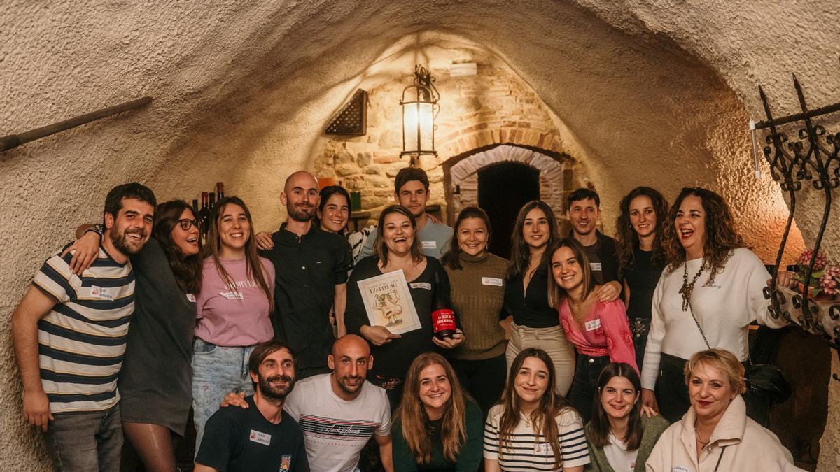 'Naricipiantes' que han participado en el concurso La Nariz de Rioja Alavesa