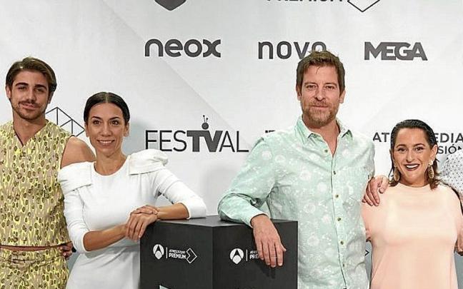 Algunos de los actores de ‘Amar es para siempre’. | FOTO: ATRESMEDIA