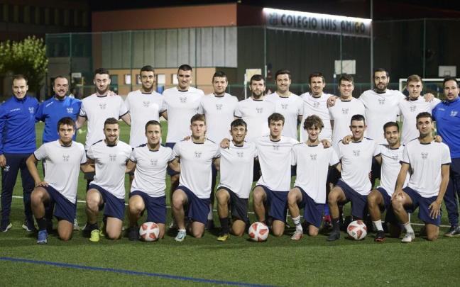 La plantilla de Amig&oacute;, en un entrenamiento previo al encuentro de Copa del Rey.