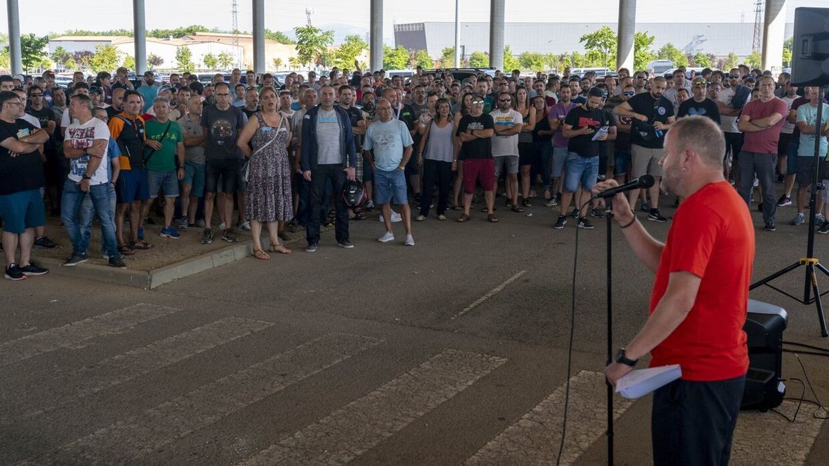 El presidente del comité, Igor Gebara, el miércoles en la asamblea en el Buesa Arena