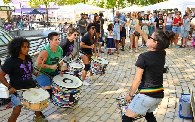 Hay tiempo para todo tipo de actividades en fiestas de Bilbao