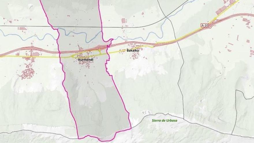 Punto del mapa donde ha tenido lugar el accidente.