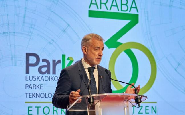 El lehendakari, Iñigo Urkullu.