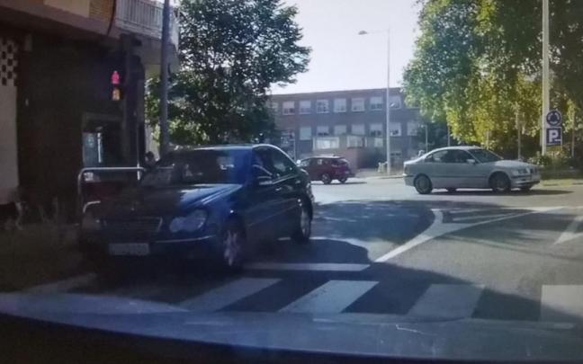 Imagen del vehículo robado