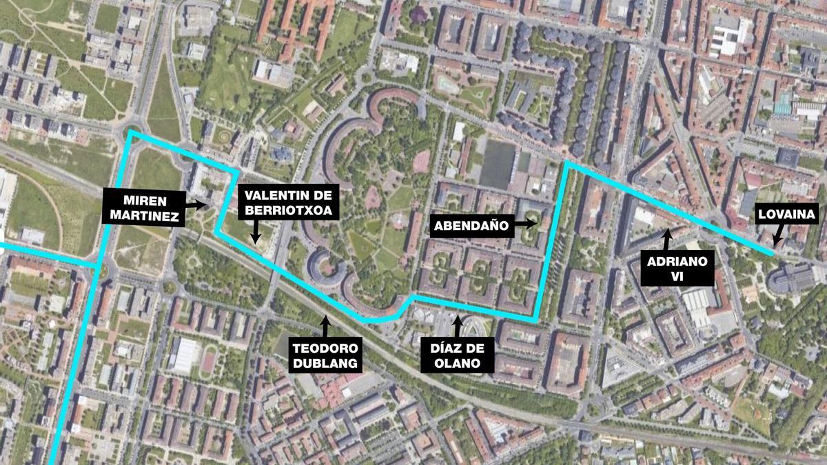 Bajo el puente de Pedro Asúa por Valentín de Berriotxoa (84 puntos)