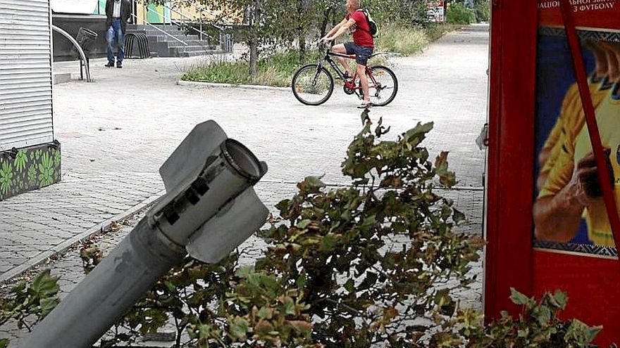 Un ataque a la localidad de Bakhmut, en el Donetsk.