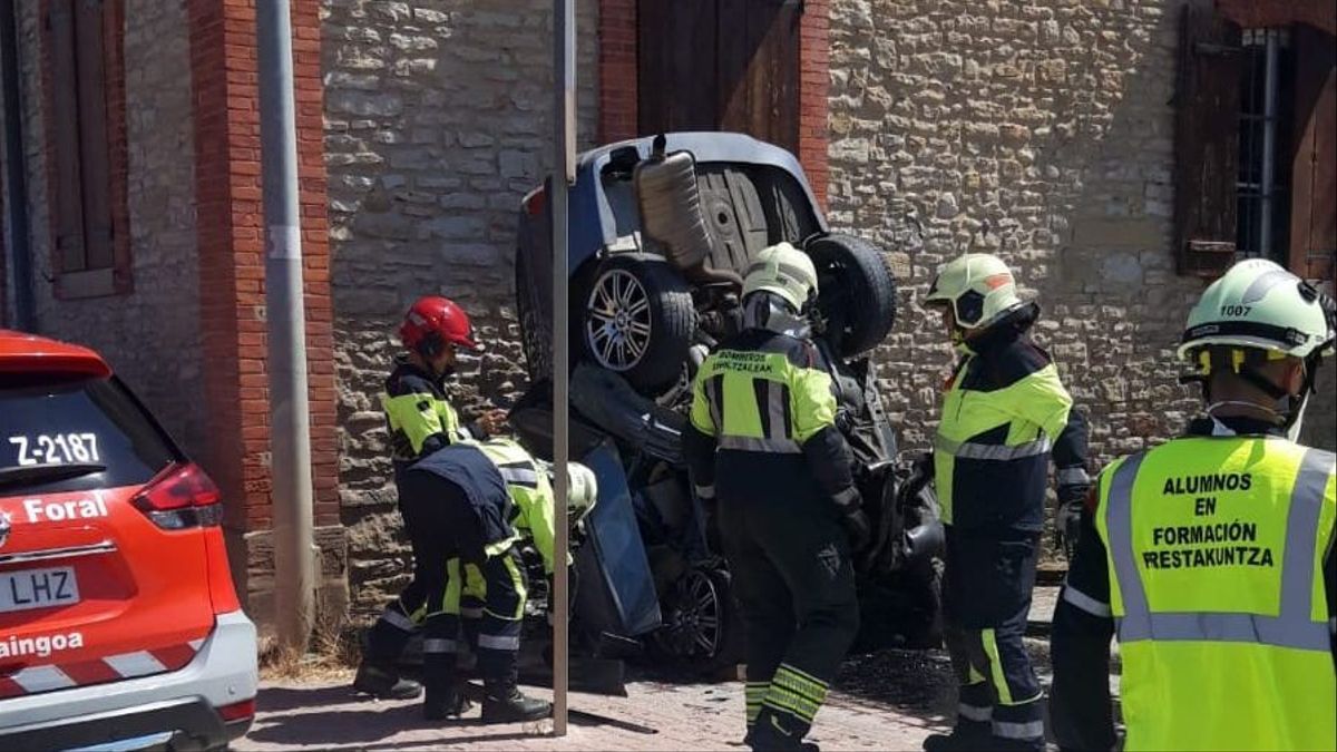 Estado en el que ha quedado el vehículo accidentado.