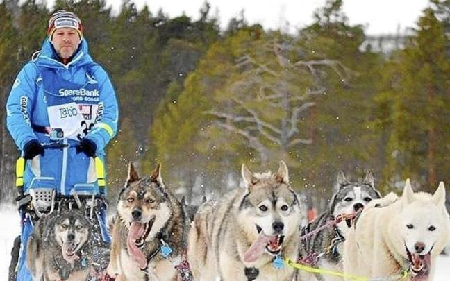 Baltasar Gallardo, durante una competición.