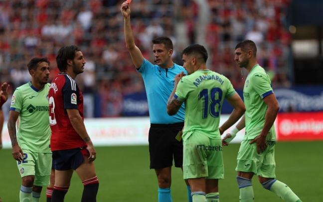 D&iacute;az de Mera expulsa al Chimy