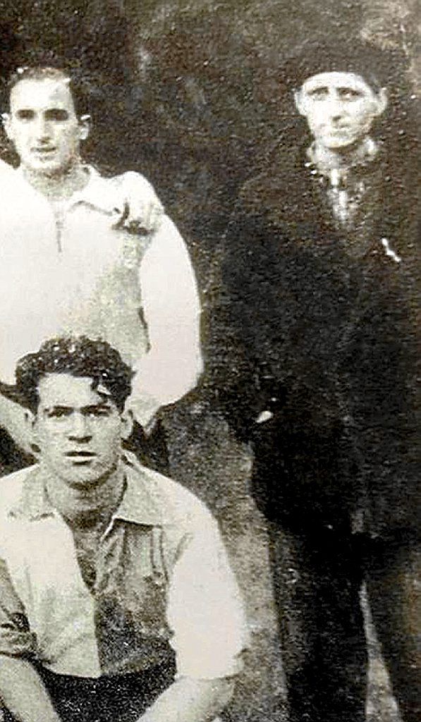 Francisco Rabaneda, con txapela.