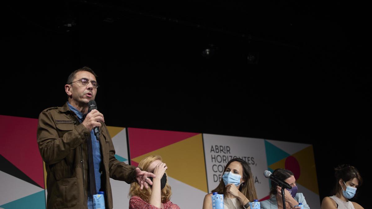 El politólogo y cofundador de Podemos Juan Carlos Monedero.