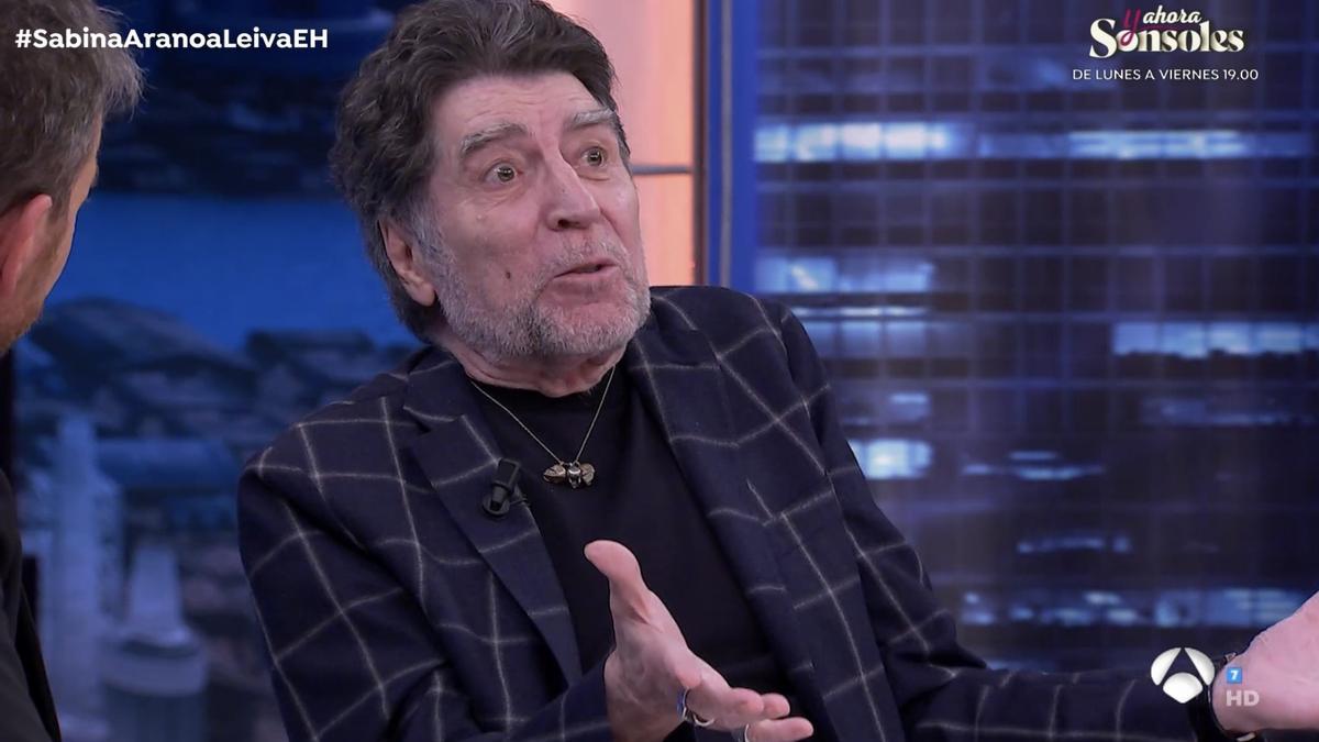 Joaquín Sabina en 'El Hormiguero'.