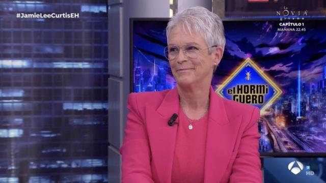 Jamie Lee Curtis en 'El Hormiguero'. Jamie Lee Curtis en 'El Hormiguero'.
