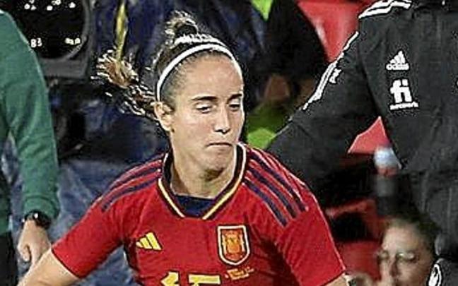 La internacional Maite Oroz.