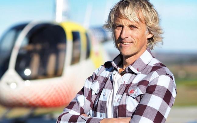 El presentador y aventurero Jesús Calleja, en una imagen de su programa ‘Volando voy’. El presentador y aventurero Jesús Calleja, en una imagen de su programa ‘Volando voy’.
